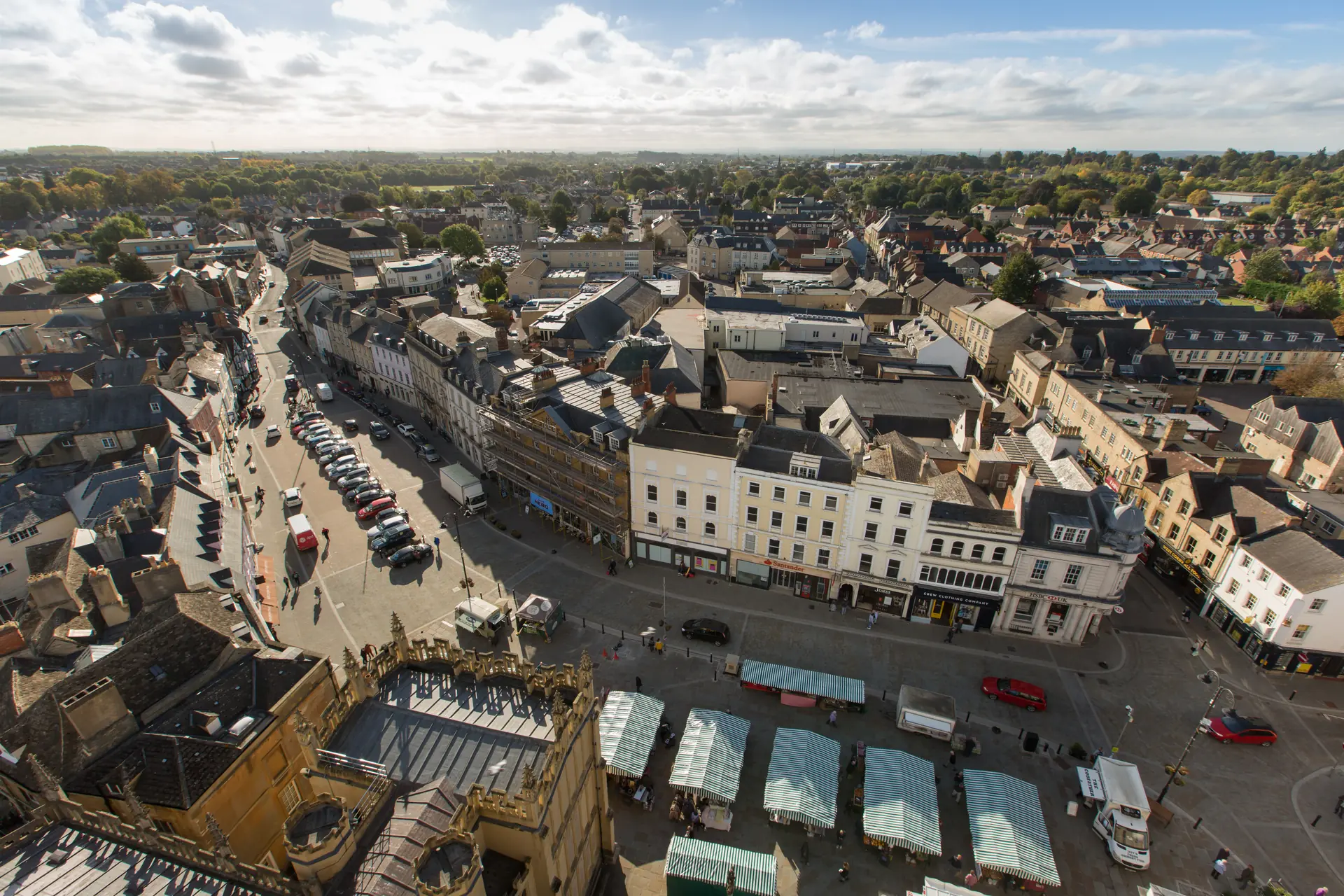 Historic streets of Cirencester