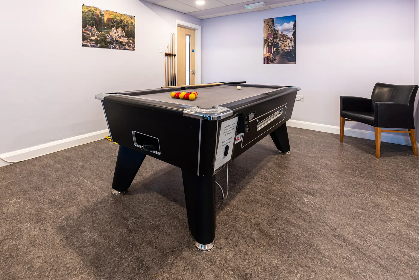 Riverside Hotel games room